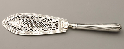 Georgian Silver Fish Slice - William Plummer